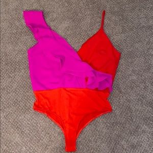 ruffled bodysuit